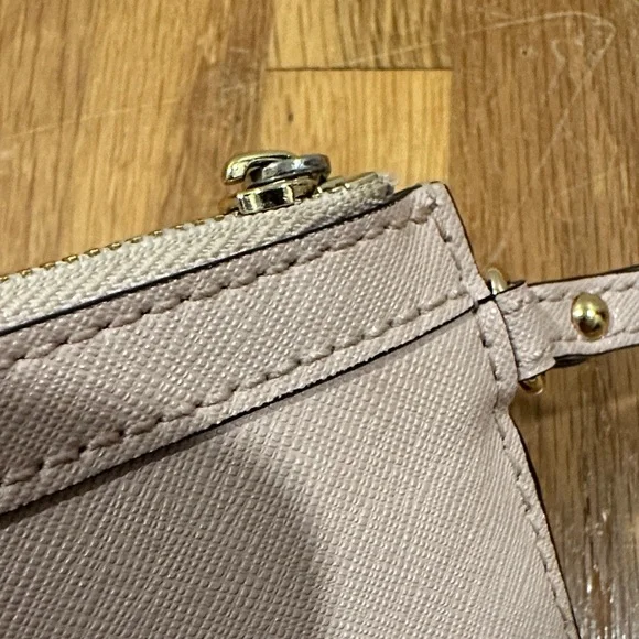 Michael Kors Blush Pink Wristlet Clutch - Picture 11 of 16